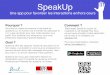 speakup fr 2 - unil.ch · Avant le cours, l’enseignant·e dépose sur Moodle les consignes en leur donnant le lien vers le site (speakup.info) pour l’installation de SpeakUp