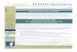 SETFHT Quarterly Quarterly... · The Mindful Way Workbook: An 8-Week Program to Free Yourself from Depression and Emotional Distress, by John D. Teasdale, Mark Williams, and Zindel