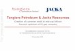 Tangiers Petroleum & Jacka Resources · 12/5/2013  · • Tangiers Petroleum Limited (“ Tangiers ”) to acquire Jacka Resources Limited (“ Jacka ”) via off-market takeover