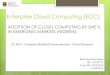 Enterprise Cloud Computing (ECC)media. ... Enterprise Cloud Computing (ECC): ADOPTION OF CLOUD COMPUTING BY SME’S IN EMERGING MARKETS (NIGERIA) ... “Adoption of Cloud Computing