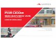 RETAIL SPACE FOR LEASE · construction will house a new Leaside station at the southeast corner of Eglinton and Bayview Avenue with a secondary entrance at the northwest corner of