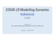 COVID-19 Modelling Scenarios – Indonesia … · 1. Deteksi kasus • Skrining demam dan tes cepat di tempat kerja, sekolah, terminal/stasiun, faskes 2. Isolasi • Semua kasus dan