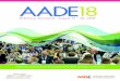 AADE - adcesmeeting.org...Data Source: 2017 AADE Survey and Registration! Diabetes educators have more than 30 interactions with patients every day!! Diabetes educators focus on self-care