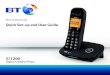 Block Nuisance Calls - BT · Block Nuisance Calls Quick Set-up and User Guide BT 1200 Digital Cordless Phone. ... to your problem in this user guide, then please call our free Helpline