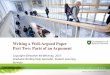 Writing a Well-Argued Paper Part Two: Parts of an Argument · Graduate(Wri+ng(Help(|(StudentLearning(Services(library.usask.ca/studentlearning(Parts(of(an(Argument(1. Aclaim(–adebatable(asser+on(thatsomething(is(true(2