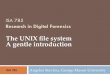 The UNIX ﬁle system A gentle introductionastavrou/courses/ISA_785_F11/... · GMU ISA 785! File System Basics Readings from the Textbook! Unix / EXT3! FAT/NTFS! Others?! Concepts