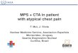 MPS + CTA in patient with atypical chest pain · Which test can be used to evaluate chest pain in this patient with intermediate probability of CAD by Diamond & Forrest but a high