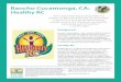 Rancho Cucamonga, CA - Heal Cities Campaign Home · 2020-01-30 · Rancho Cucamonga, CA: Peer city case study / community story Healthy RC was started during the Great Recession,