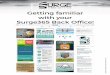 Getting familiar with your Surge365 Back Ofﬁce!content.surge365.com/Surge-Vortex-Docs/SBO_Walkthrough.pdf · 2018-04-27 · Getting familiar with your Surge365 Back Ofﬁce! Menu