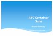 RTC Container Sales - KVR Web Tech Pvt Ltd€¦ · RTC Container Sales is a business located in Surrey, Canada. The business deals with selling new and used Storage and Shipping containers