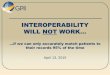 INTEROPERABILITY WILL NOT WORK… · GPII Team Barry Hieb, MD, Chief Scientist, GPII founder • 520-320-6220 or bhieb@vuhid.org • 520-342-8457 (mobile) • Physician with 42 years’