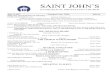 SAINT JOHN’S - Clover Sitesstorage.cloversites.com... · St. John’s Evangelical Protestant Church Established 1874 Cullman’s Community Church Rooted in the doctrines of the