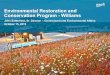 Environmental Restoration and Conservation Program - Williamsenvirofdok.org/wp-content/uploads/2015/10/... · Environmental Restoration and Conservation Program - Williams John Satterfield,