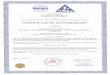 CERTIFICATE OF ACCREDITATION · Certificate, provided that the accreditation is not suspended and the Body meets the specified accreditation requirements in accordance with the relevant
