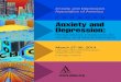 Association of America PROGRAM Anxiety and Depression · PROGRAM Anxiety and Depression: Personalized Treatments for Anxiety and Mood Disorders March 27-30, ... Partial support of