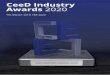Awards 2020€¦ · 2 CeeD Industry Awards 2020 CeeD Industry Awards 2020 1 Congratulations to all nominees, finalists and winners! CeeD is a community using the power of Peer to