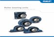 Roller bearing units - SKF€¦ · Roller bearing units 306 et scre onted roller bearing nit SKF roller bearing pillow block and lange units are offered with set screw mounting. SKF