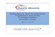 Ambulance and Involuntary Treatment Act (ITA) Transportation€¦ · Treatment Act (ITA) Transportation Provider Guide April 1, 2016 Notice: We launched a new web site. As a result,