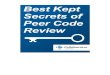 Best Kept Secrets - static1.smartbear.co · 12 / Best Kept Secrets of Peer Code Review Not so when actually writing the source code. Individual devel-opers type away at the tasks