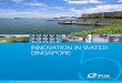 INNOVATION IN VVATERSINGAPORE · To ensure that Singapore can continue to meet its water needs, the government has established a targeted research and devel- opment (R&D) programme