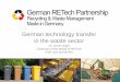 German technology transfer in the waste sector · Business. Science. Politics. Interlinking politics, science and business in the field of recycling and waste management . Connecting