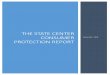 THE STATE CENTER CONSUMER PROTECTION REPORT€¦ · 1 . THE STATE CENTER CONSUMER PROTECTION REPORT . September 2018 . 2 . About the State Center Consumer Protection Report