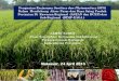 Makassar, 24 April 2018 - Kementerian Pertanian · Tahun 2015-2019. TARGET PRODUKSI NASIONAL TAHUN 2018 6 Padi 80,08 Juta Ton Jagung 23,48 Juta Ton Kedelai 2,34 Juta Ton Tebu 