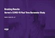 Breaking Results: Sermo’sCOVID-19 Real Time Barometer Study · 2020-04-02 · PROPRIETARY AND CONFIDENTIAL Study overview Methodology Wave I of Sermo’sCOVID-19 Barometer Survey