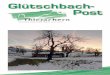 Glütschbach- Post€¦ · Eine Grundidee, Konzepte ausarbeiten, Objektbegrünung in jeglichen Bereichen, Events, Daueraufträge, Mieten etc. Lassen Sie sich inspirieren, Termine