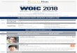 Garwood Center for Corporate Innovation WOIC 2018 · SERENA FLAMMINI (BRIEF OVERVIEW BY POSTER PRESENTERS) POSTER SESSIONS & WINE RECEPTION ROOM: SALON E ROOM: 2ND FLOOR FOYER 6:00pm