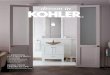 dream n - KOHLER€¦ · Trade simple utility for elegant artistry when you explore the Artist Editions ... crazy about the upkeep. The answer? The Undertone Preserve ® Series, featuring