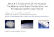 NASA’S Exploration of Hurricanes · 2016-09-19 · NASA’S Exploration of Hurricanes The Genesis and Rapid Intensification Processes (GRIP) experiment . Ed Zipser, University of