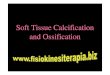 Soft Tissue Calcification and Ossification · Soft-tissue Calcification Metastatic Calcification =deposit of calcium salts in previously normal tissue (1) as a result of elevation