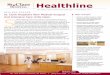 Healthline - Amazon S3 · Healthline HEALING SPACES St. Clare Hospital’s New Medical-Surgical And Intensive Care Units Open 707 14th Street • Baraboo, WI 53913 • (608) 356-1400