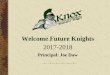 Welcome Future Knights - Knox Junior Highknox.conroeisd.net/.../2017/04/Incoming-7th-Grade... · to 7th grade Pre-AP Pre-Alg. For a student to move from sixth grade Level Math to