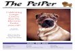 The PeiPer Fall 2002 Volume 5 Issue 3 · The PeiPer Fall 2002 Volume 5 Issue 3 Inside This Issue Every Nose Counts The Training Corner The Prophecy Pet Talk ... eat, and drink with