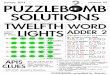 january 2014 PUZZLEBOMB SOLUTIONS · PUZZLEBOMB SOLUTIONS january 2014 ? solutions 25 PUZZLEBOMB: assembled by @stecks. APIS ... , OGRES, KNIFE, NEST, CELL and VENN IN PLACE and also