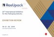 RosUpack19 postshow en · 2019-11-05 · Conference: Eco-friendly packaging and responsible consumption Partner: SIBUR More than 530 delegates have joined the event. Representatives