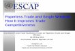 Paperless Trade and Single Window: How It Improves Trade … · 2016-05-05 · ECO-ESCAP Joint Trade Facilitation Forum on Paperless Trade and Single Window. 24-25 May 2012. Kish