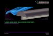 T-MOLDING AND BULLNOSE PROFILES - rehau.com · T-molding and bullnose profiles: – Provide a tight, seamless fit to the edge of the panel – Easily manage a tighter radius than