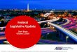 Federal Legislative Update - ARTBA National Convention€¦ · FY 2018 & 2019 Appropriations •Over $13 billion in supplemental investments –$5.2 to $6.2 billion two-year boost