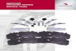 MERITOR MDP3000 SERIES BRAKE PADS · Throughout the tests the M520 friction material as used exclusively on the MDP3000 series of brake pads consistently delivered comparable brake
