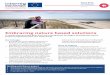 Embracing nature based solutions - northsearegion.eu · pressures, for example Sea Level Rise (SLR), coastal Nature Based Solutions (NBS), like and effective. Sense of Urgency The