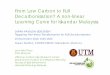 From Low Carbon to Full Decarbonisation? A non …From Low Carbon to Full Decarbonisation? A non-linear Learning Curve for Iskandar Malaysia JAPAN PAVILION SIDE EVENT Triggering Non-linear