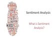 SentimentAnalysis - Stanford Universityweb.stanford.edu/class/cs124/lec/sentiment2017.pdfDan%Jurafsky Twitter’sentiment’versus’Gallup’Poll’of’ Consumer’Confidence Brendan