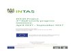 INTAS Project 3 Half-yearly progress summary: April 2017 ... 3rd Half-Yearly...¢  ¢â‚¬¢ D2.2 Database