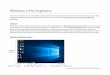 Windows 10 for beginners - La Crosse Public Library...La Crosse Public Library Windows 10 for beginners p.3 Changing what’s on your Start menu You can change which apps and tiles