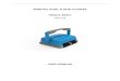 ROBOTIC POOL FLOOR CLEANER ORACA 300CL · PDF file The robotic pool cleaner HJ2152 is a new type of highly efficient and energy-saving swimming pool cleaning robot. Through its advanced