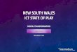 NEW SOUTH WALES ICT STATE OF PLAY - Intermedium · NEW SOUTH WALES ICT STATE OF PLAY DIGITAL TRANSFORMATION NOVEMBER 2016. 2 Budget impacts & ... Opal Card System $125 M Digital Train