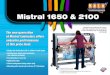 of Mistral laminators offers unbeaten …...Mistral 1650 & 2100 The new generation of Mistral laminators offers unbeaten performances at this price level. • Single side lamination